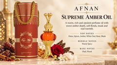 Afnan Supreme Amber Concentrated Perfume Oil 20 mL Unisex