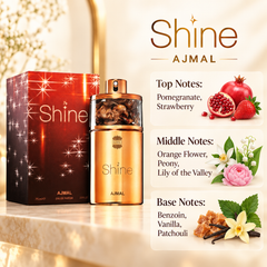 Ajmal Shine Eau de Parfum 75 mL for Women