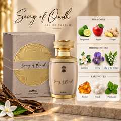 Ajmal Song Of Oud Eau de Parfum 75 mL for Women