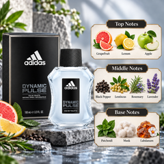 Adidas Dynamic Pulse Eau de Toilette 100 mL for Men
