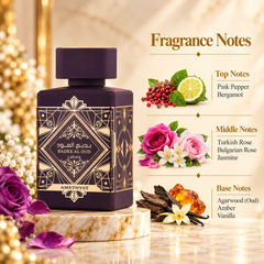 Lattafa Bade'e Al Oud Amethyst Eau de Parfum 100 mL Unisex