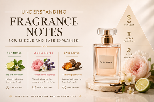 Understanding Fragrance Notes: Top, Middle and Base Explained