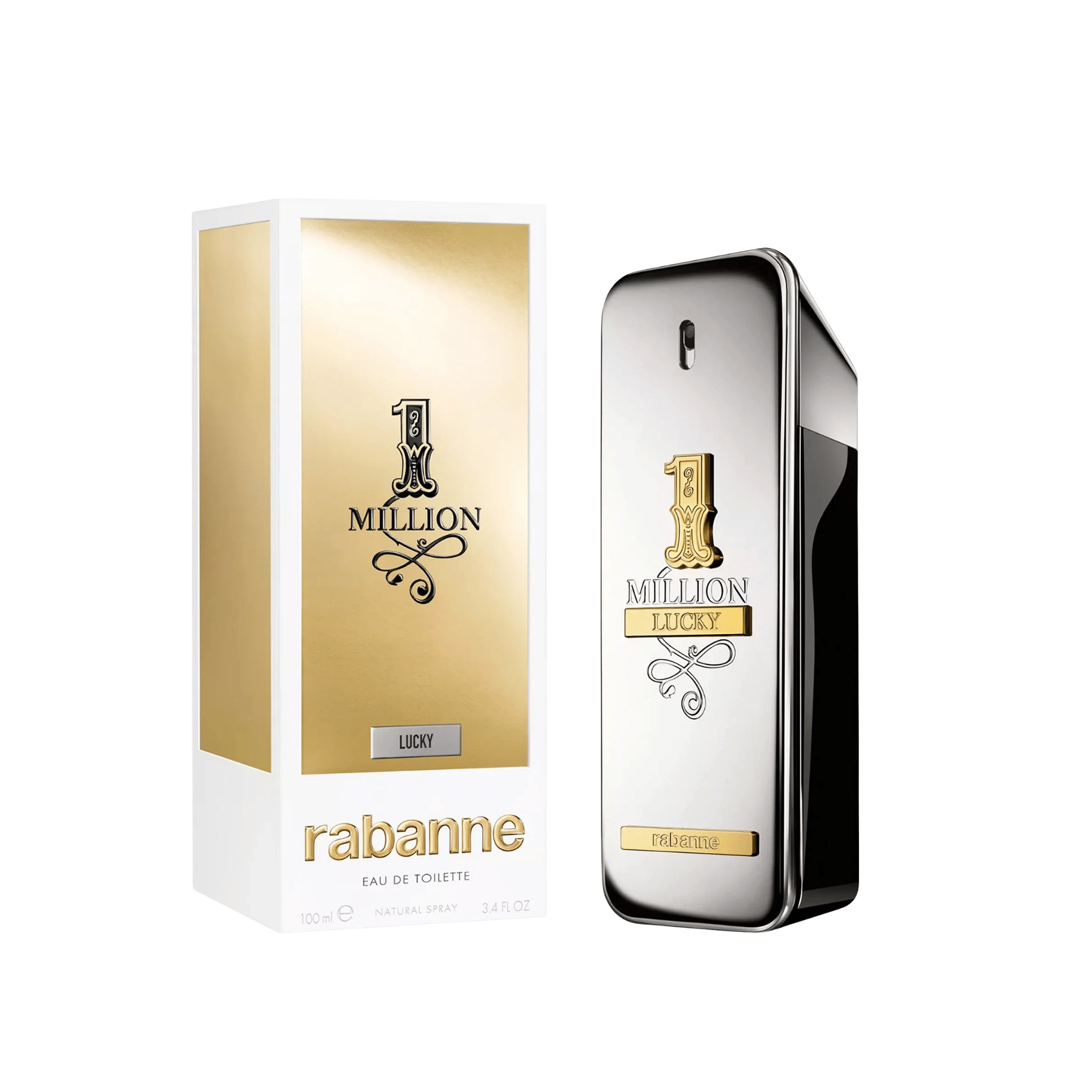 Rabanne 1 Million Lucky Eau de Toilette 100 mL for Men