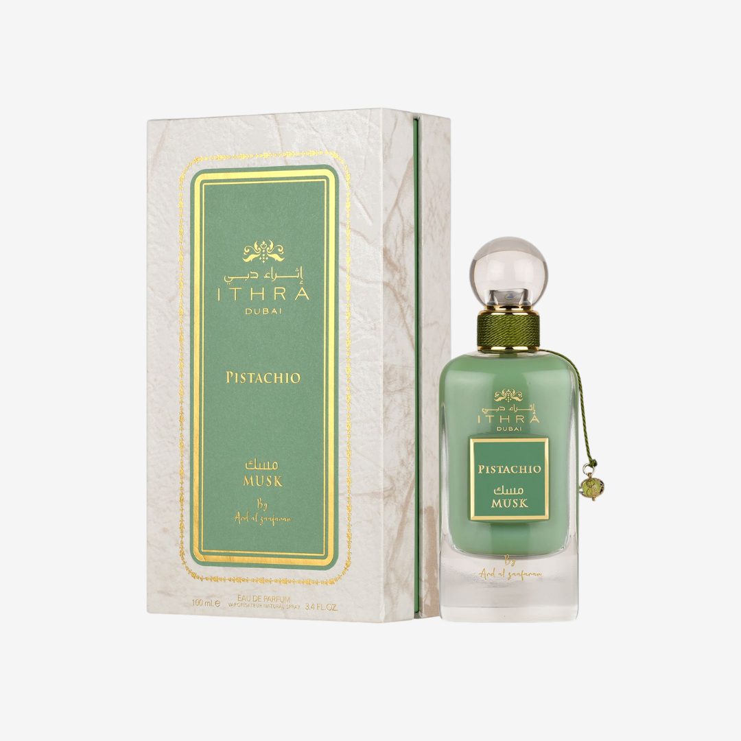 Ard Al Zaafaran Ithra Dubai Musk Pistachio Eau de Parfum 100 mL for Women