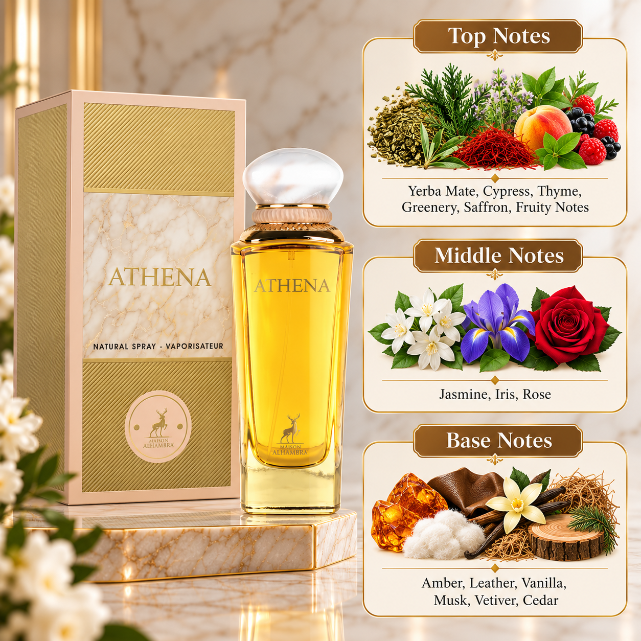 Maison Alhambra Athena Eau de Parfum 100 mL for Women