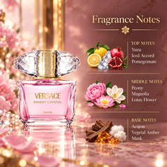 Versace Bright Crystal (Travel Set) Gift Set — EDT 90 mL + Body Lotion 100 mL for Women