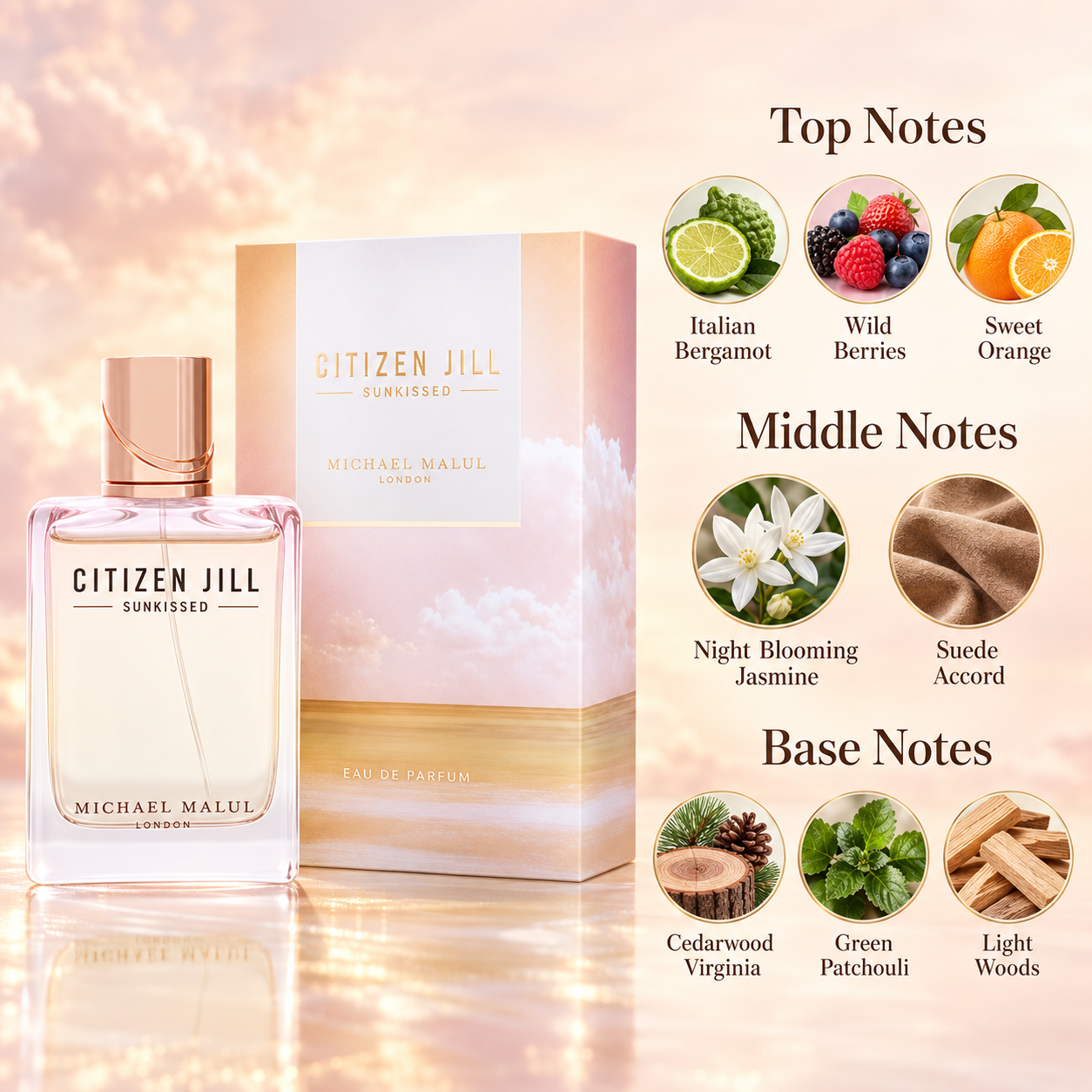 Michael Malul Citizen Jill Sunkissed Eau de Parfum 100 mL for Women