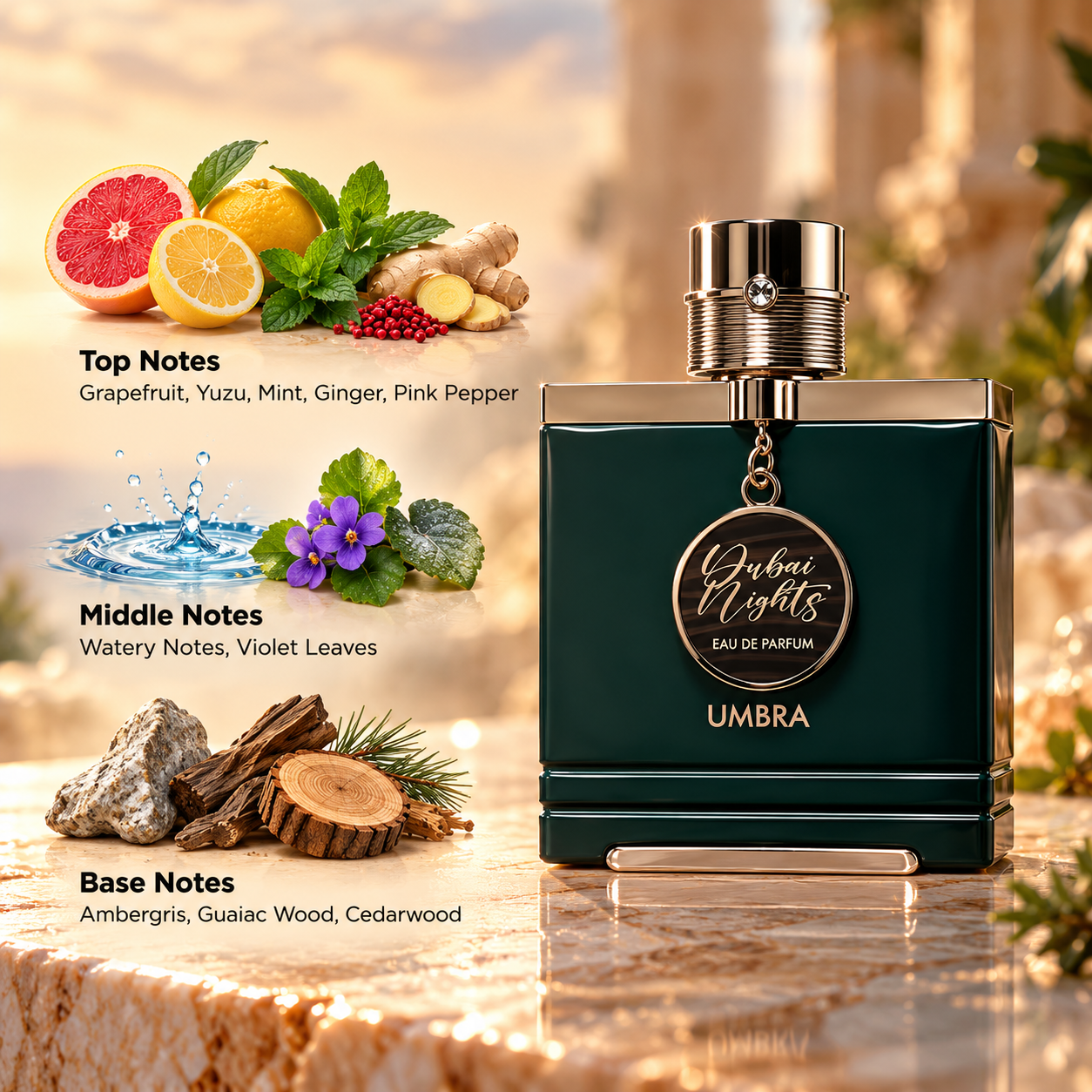 Armaf Dubai Nights Umbra Eau de Parfum 100 mL Unisex