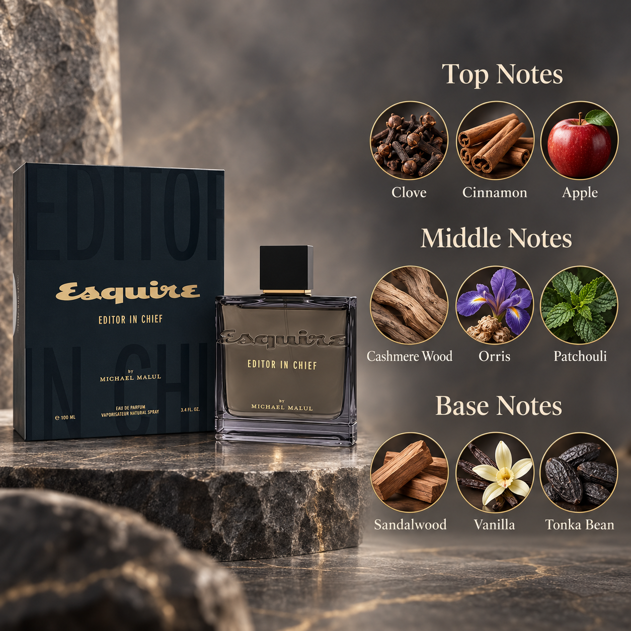 Michael Malul Editor In Chief Eau de Parfum 100 mL for Men