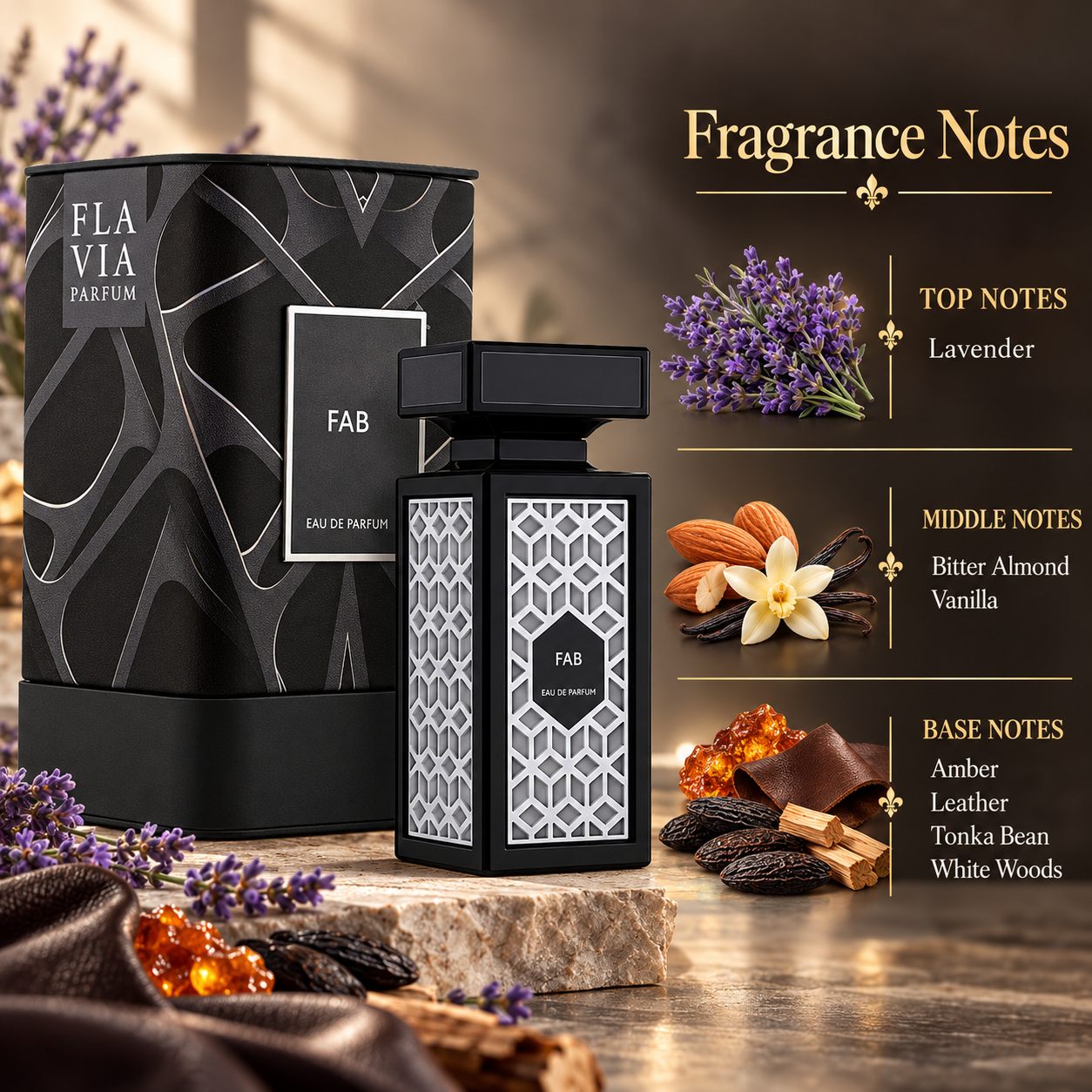 Flavia Fab Eau de Parfum 90 mL for Men
