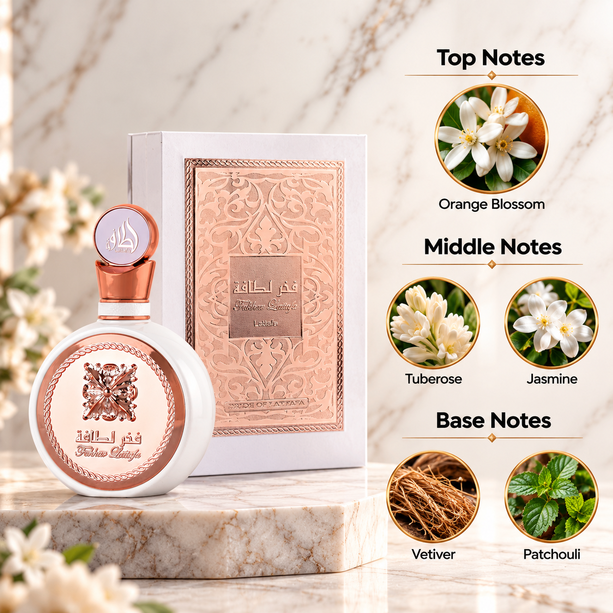 Lattafa Fakhar Women Eau de Parfum 100 mL for Women