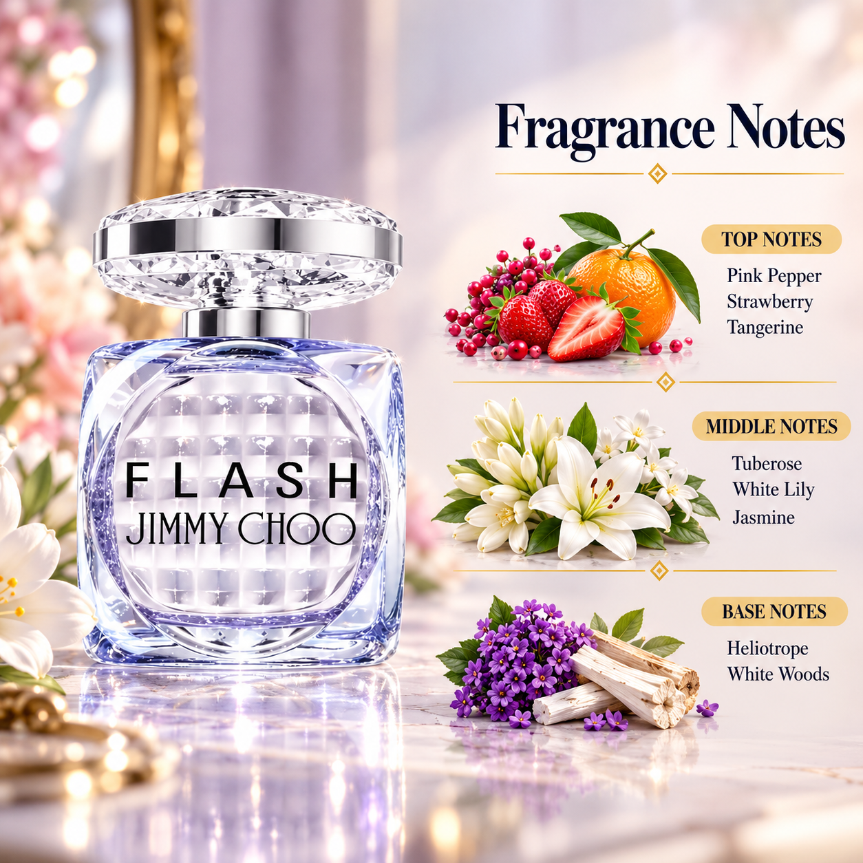 Jimmy Choo Flash Eau de Parfum 100 mL for Women