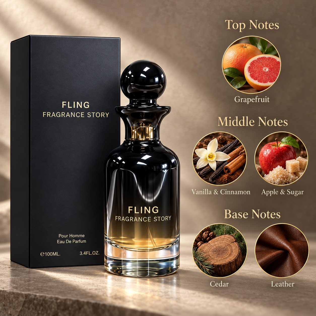 Fragrance Story Fling Eau de Parfum 100 mL for Men
