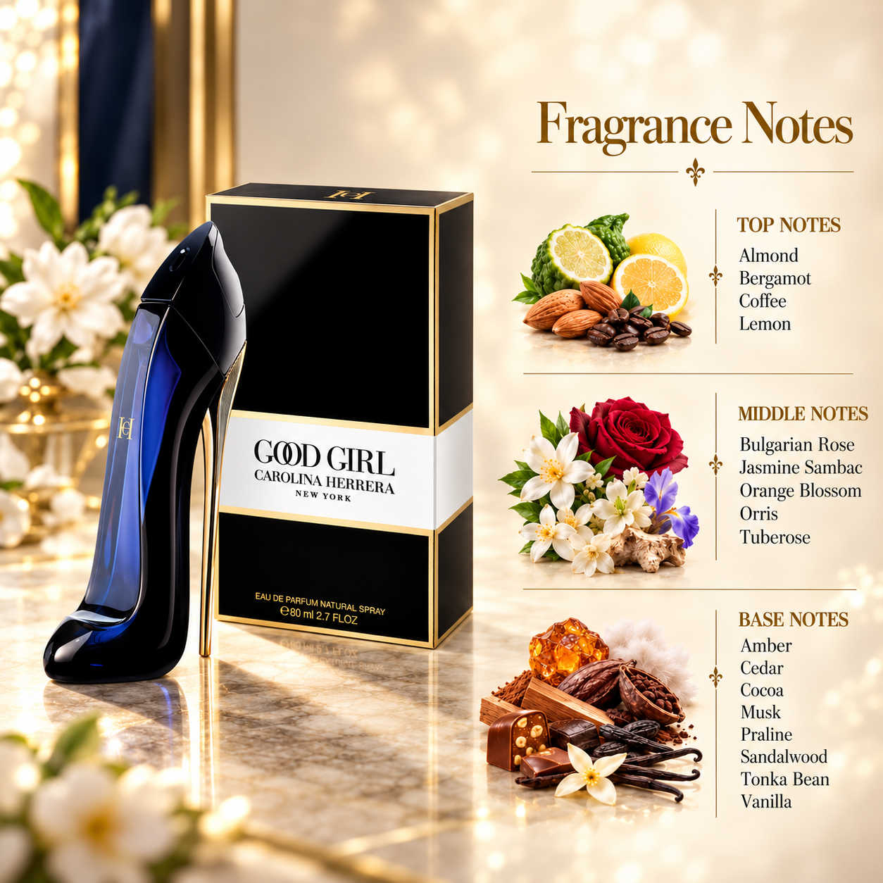 Carolina Herrera Good Girl Eau de Parfum 80 mL for Women