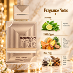 Al Haramain Haramain Amber Oud Gold Edition Extreme Pure Perfume Extrait de Parfum 100 mL Unisex