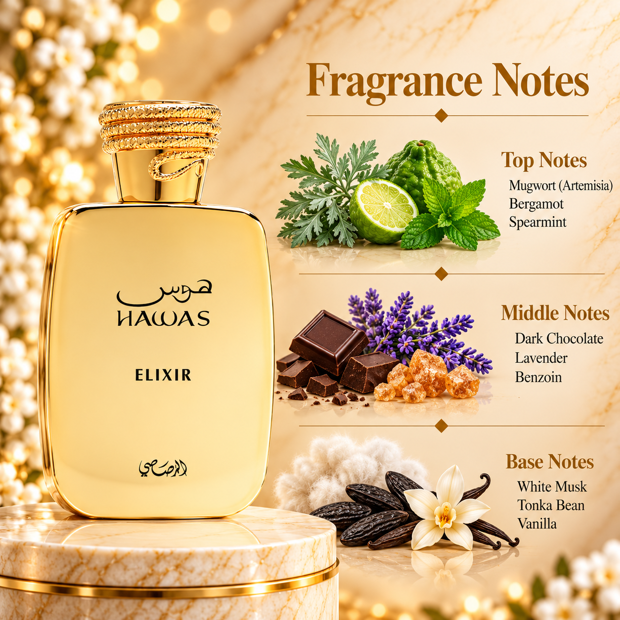 Rasasi Hawas Elixir Eau de Parfum 100 mL Unisex