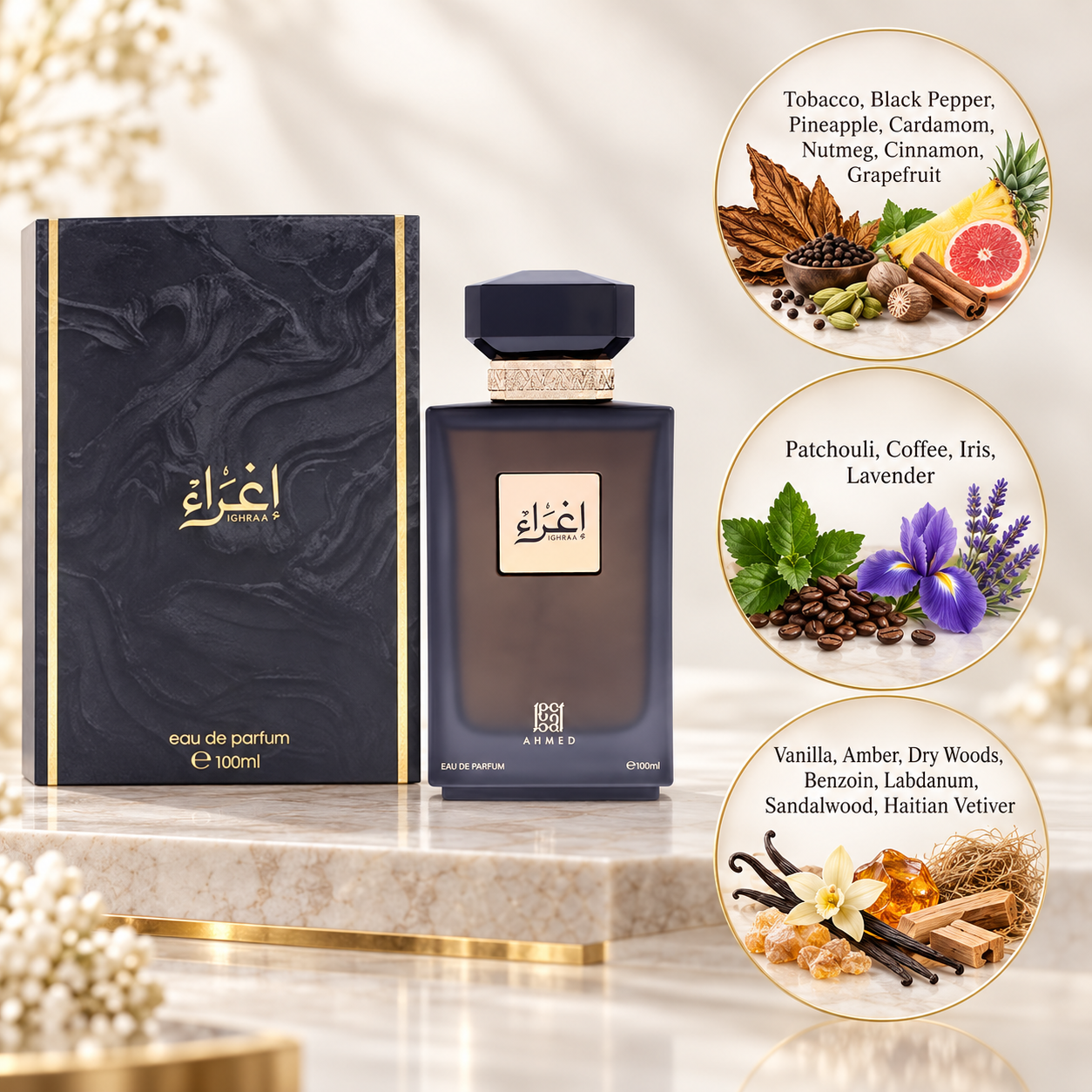 Ahmed Al Maghribi Ighra'a Extrait de Parfum 100 mL for Men