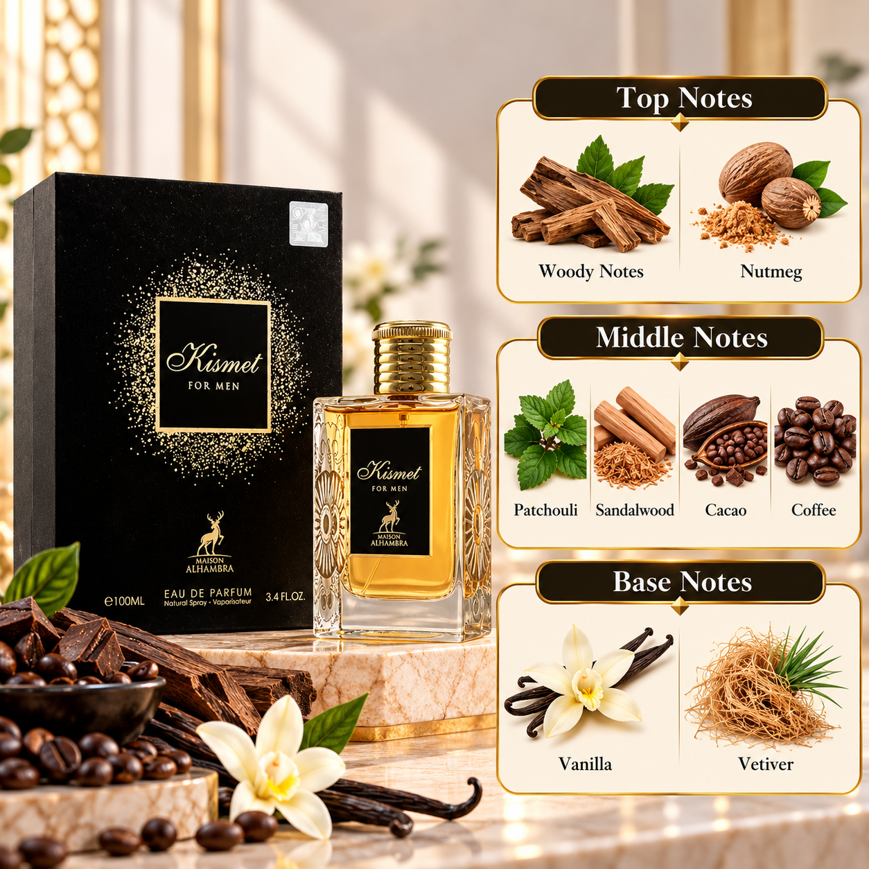 Maison Alhambra Kismet Eau de Parfum 100 mL for Men