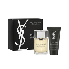 Yves Saint Laurent L'Homme (3.4edt +1.6 S/G) Gift Set 100 mL for Men