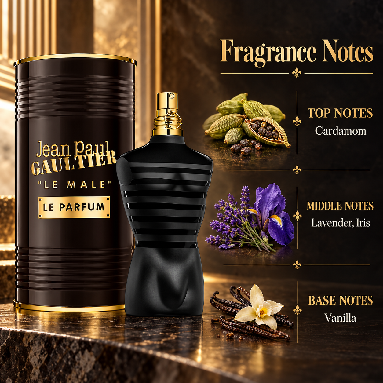 Jean Paul Gaultier Le Male Le Parfum Eau de Parfum Intense 125 mL for Men