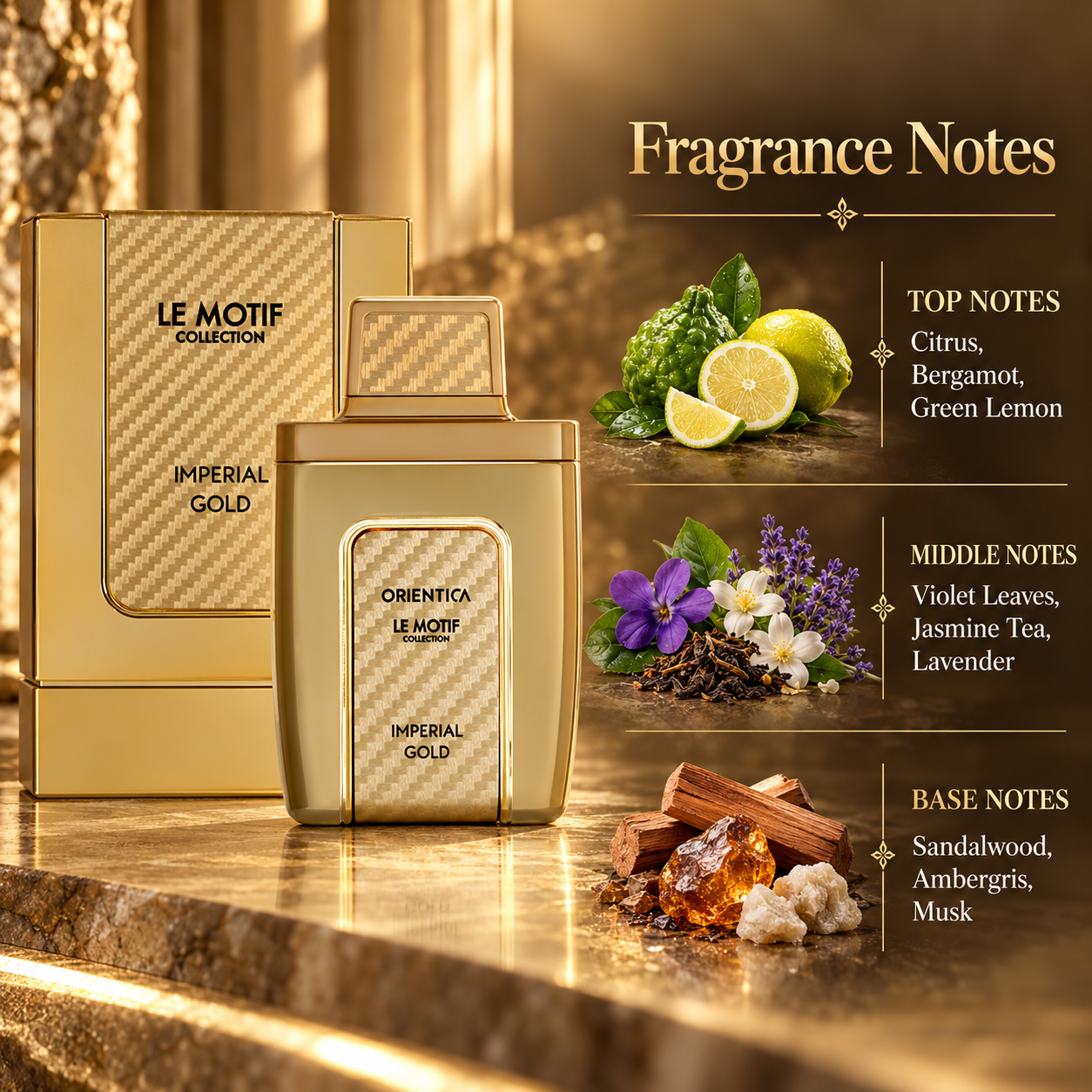 Orientica Imperial Gold Eau de Parfum 85 mL for Men