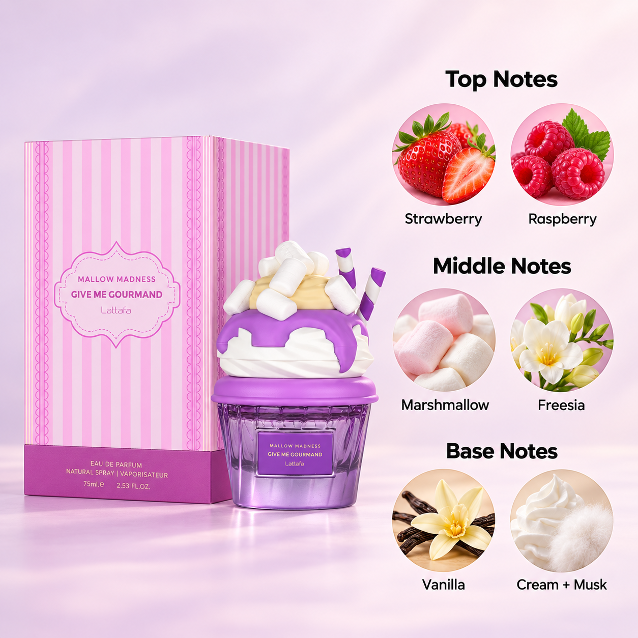 Lattafa Mallow Madness Eau de Parfum 75 mL Unisex