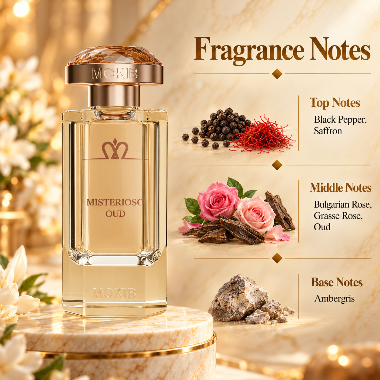 Mokib Misterioso Oud Parfum 100 mL for Women