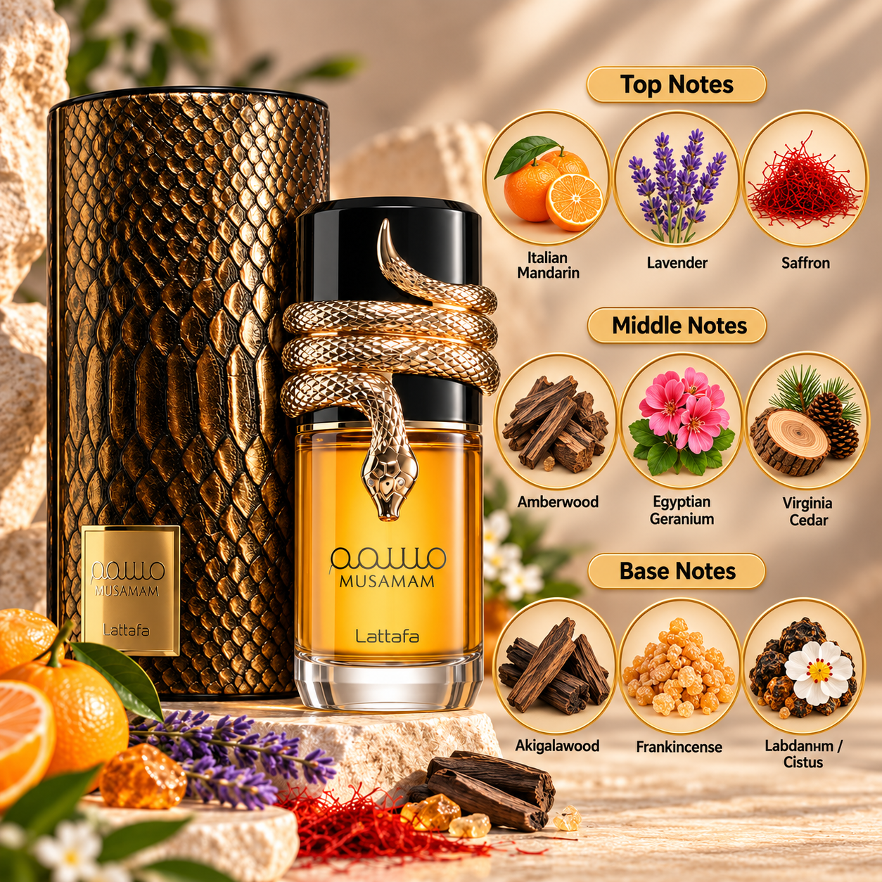 Lattafa Musamam Eau de Parfum 100 mL Unisex
