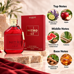 Dumont Nitro Red Eau de Parfum 100 mL for Men