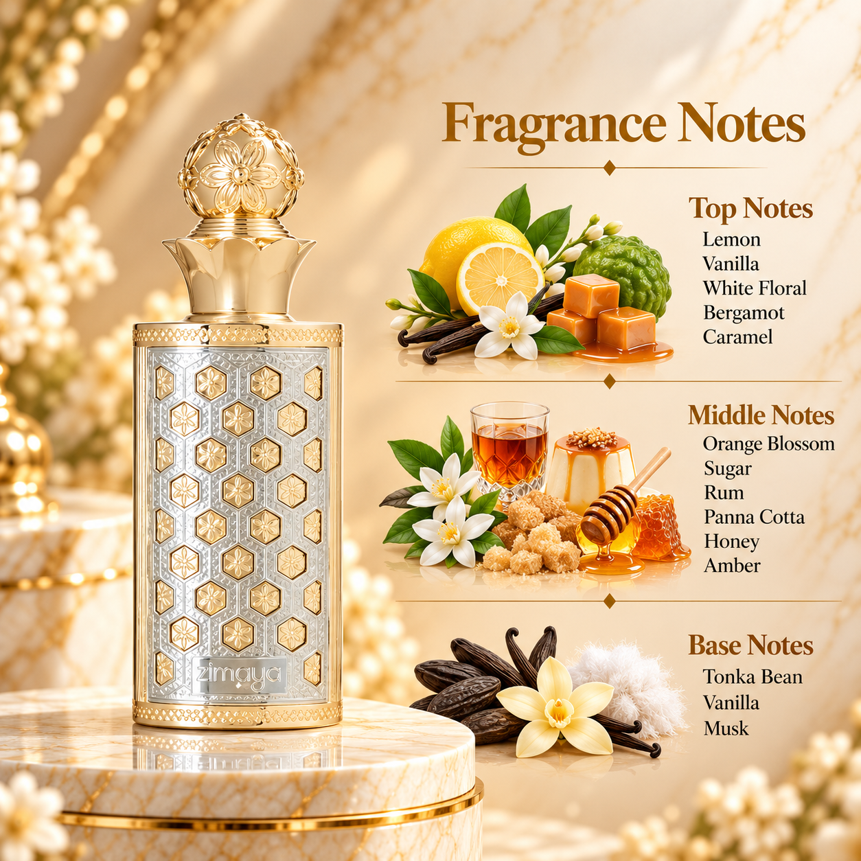 Zimaya Nojoum Concentrated Perfume Oil 18 mL Unisex