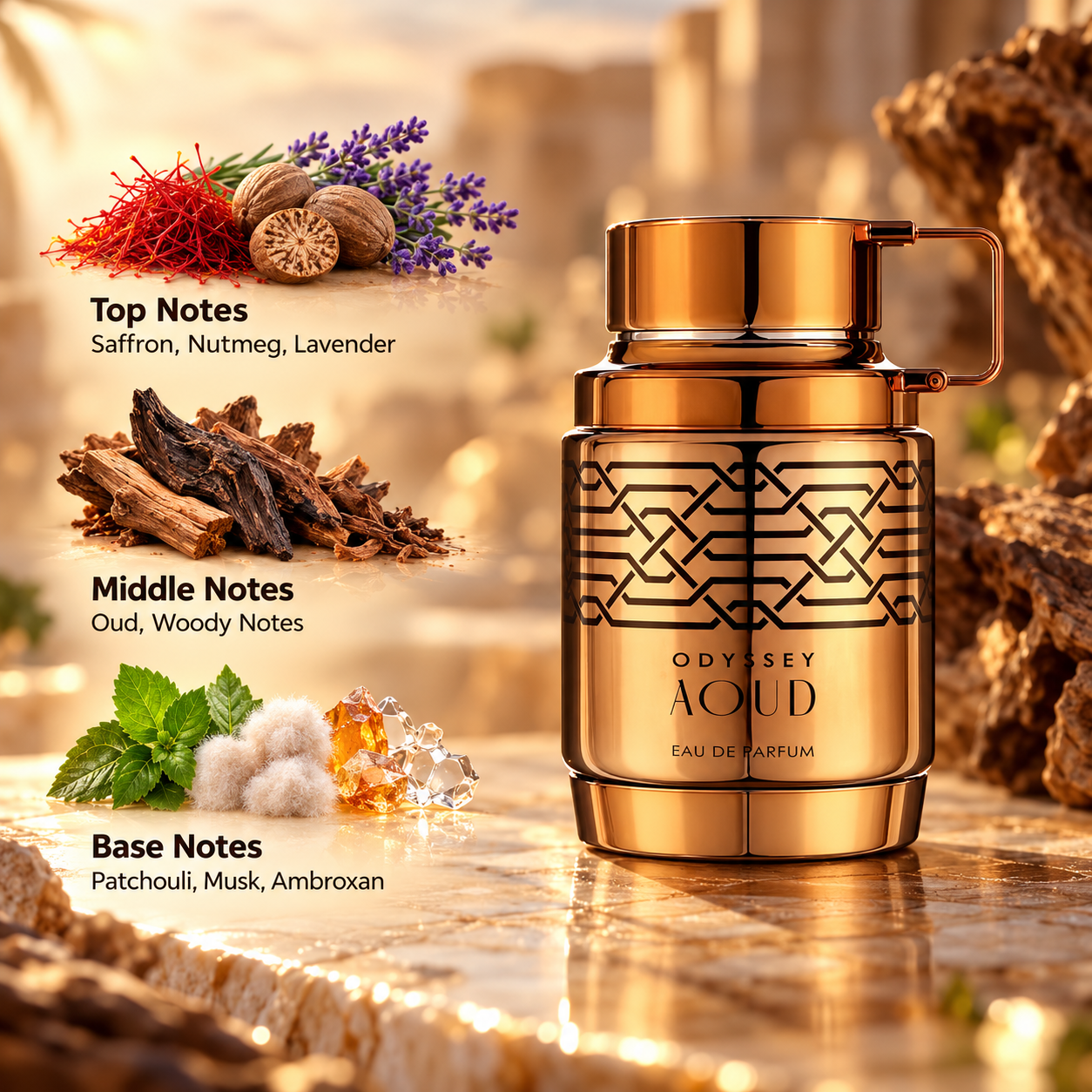 Armaf Odyssey Aoud Eau de Parfum 100 mL Unisex