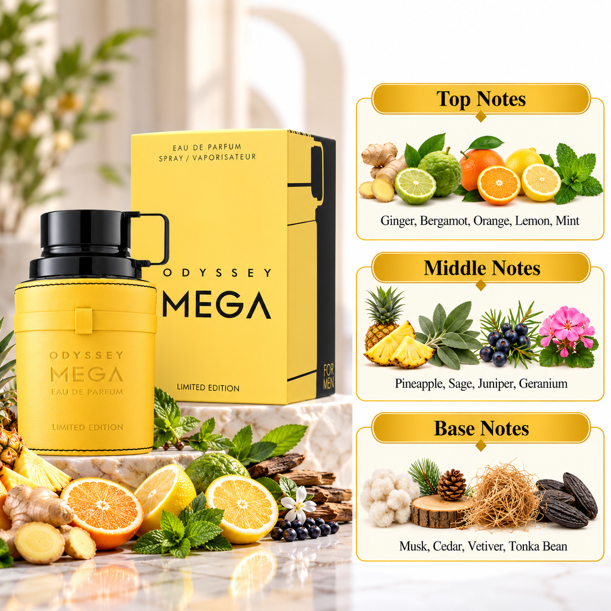 Armaf Odyssey Mega Eau de Parfum 100 mL for Men