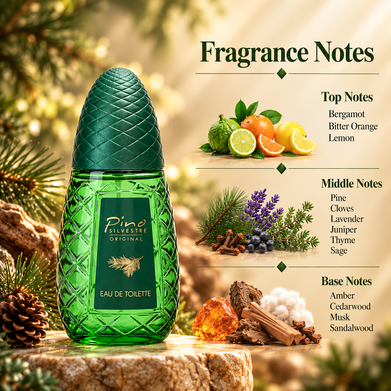 Pino Silvestre Eau de Toilette 300 mL for Men
