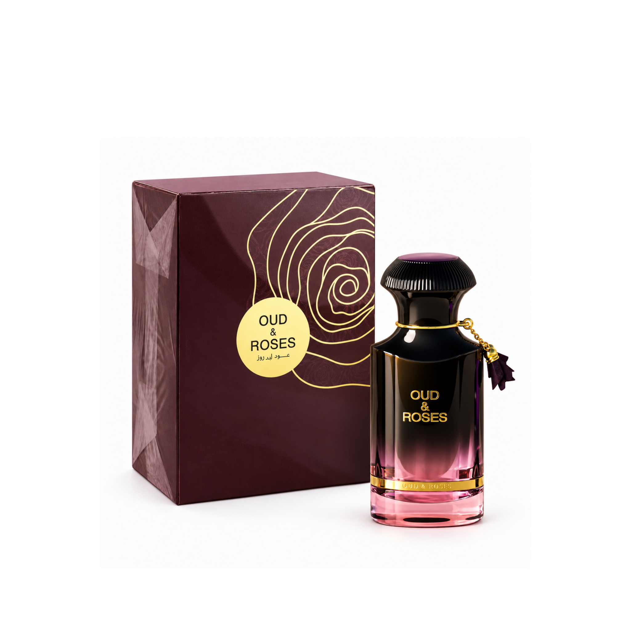 Ahmed Al Maghribi Oud & Roses Eau de Parfum 60 mL for Unisex