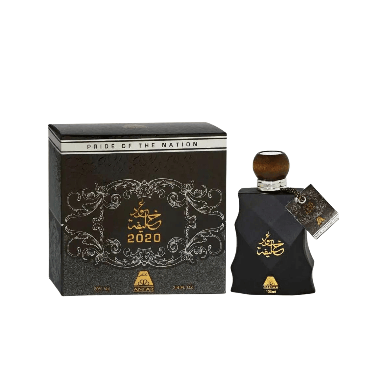 Anfar Oudh Khalifa Black Eau de Parfum 100 mL Unisex