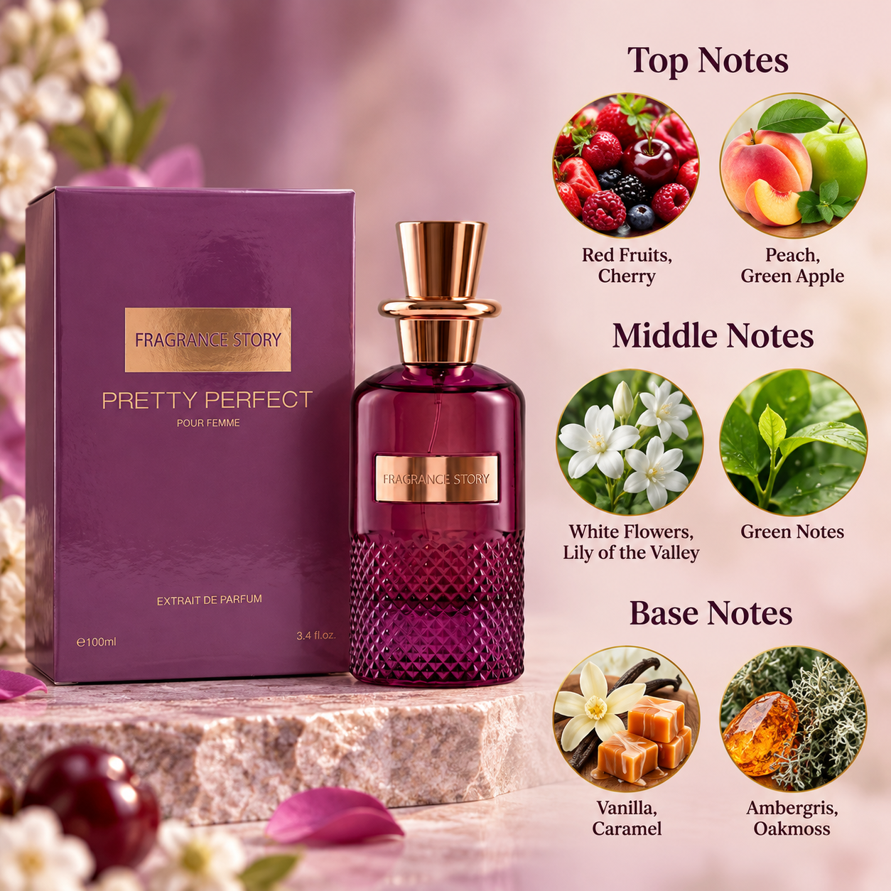 Fragrance Story Pretty Perfect Extrait de Parfum 100 mL for Women