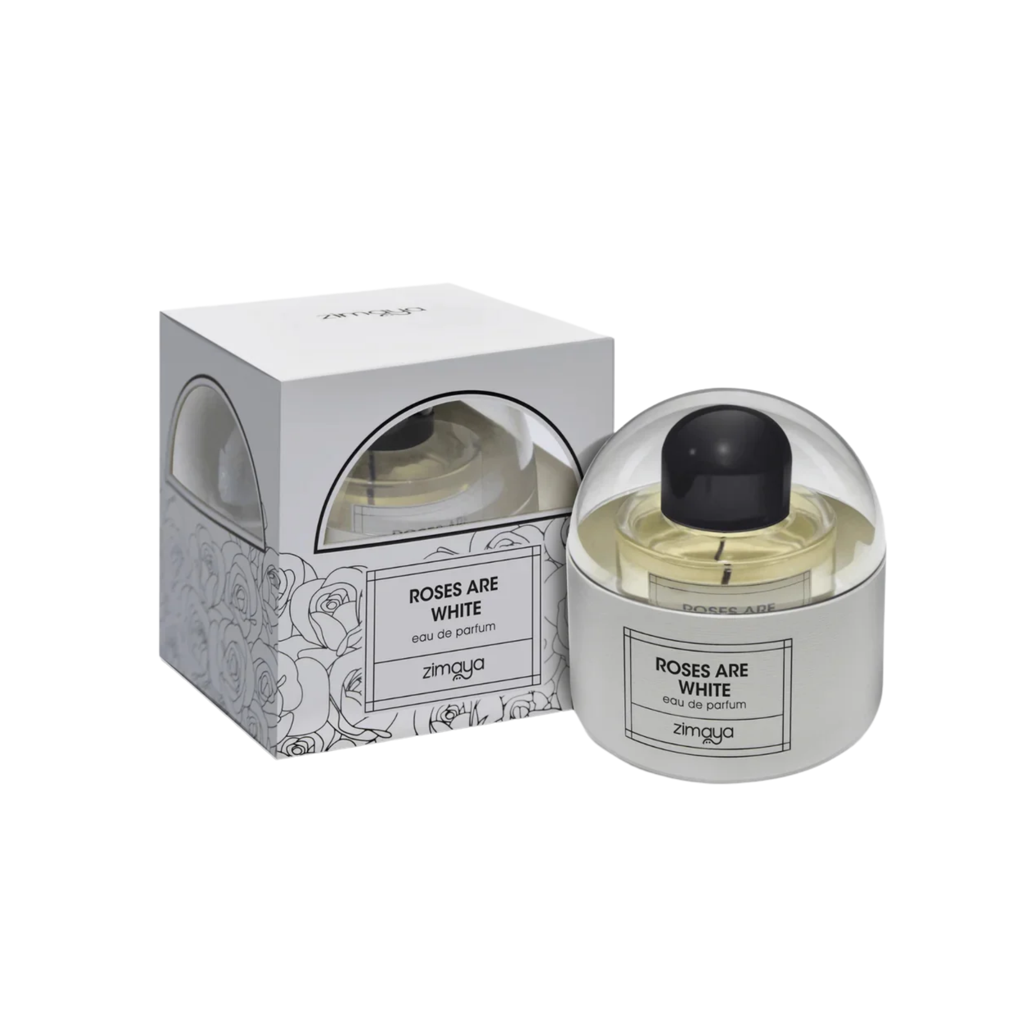 Zimaya Roses Are White Eau de Parfum 100 mL for Men