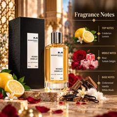Mancera Roses Vanille Eau de Parfum 120 mL for Women