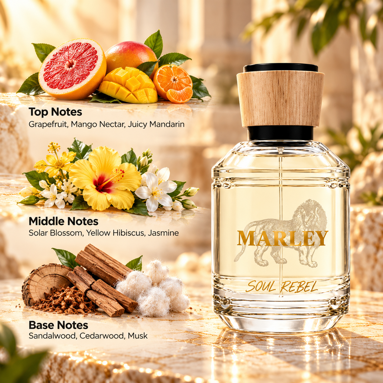 Bob Marley Soul Rebel Eau de Parfum 100 mL for Women