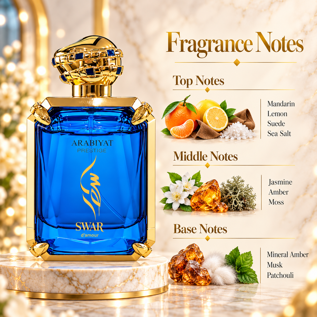 Arabiyat Prestige Swar d'amour Eau de Parfum 100 mL Unisex