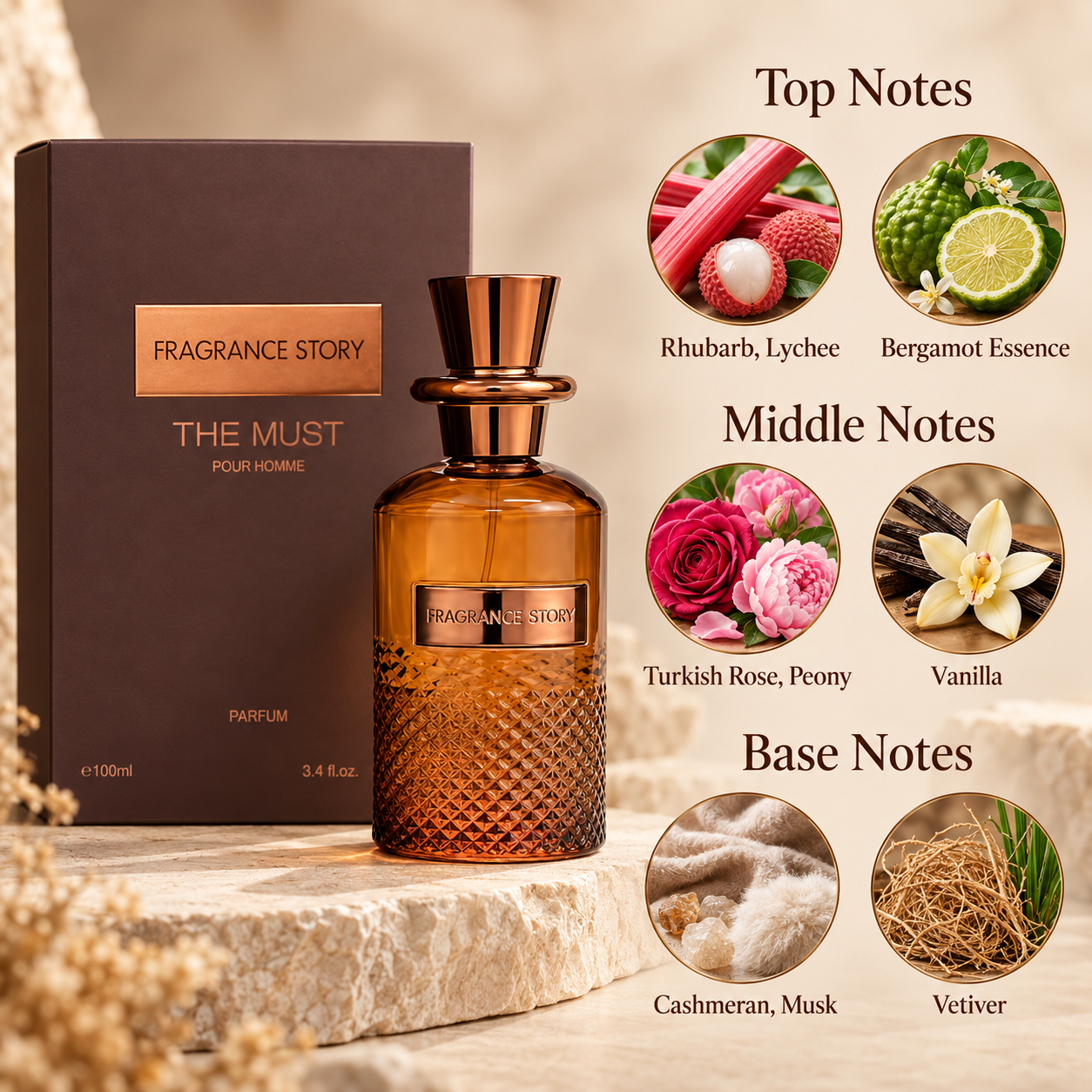 Fragrance Story The Must Parfum 100 mL for Men