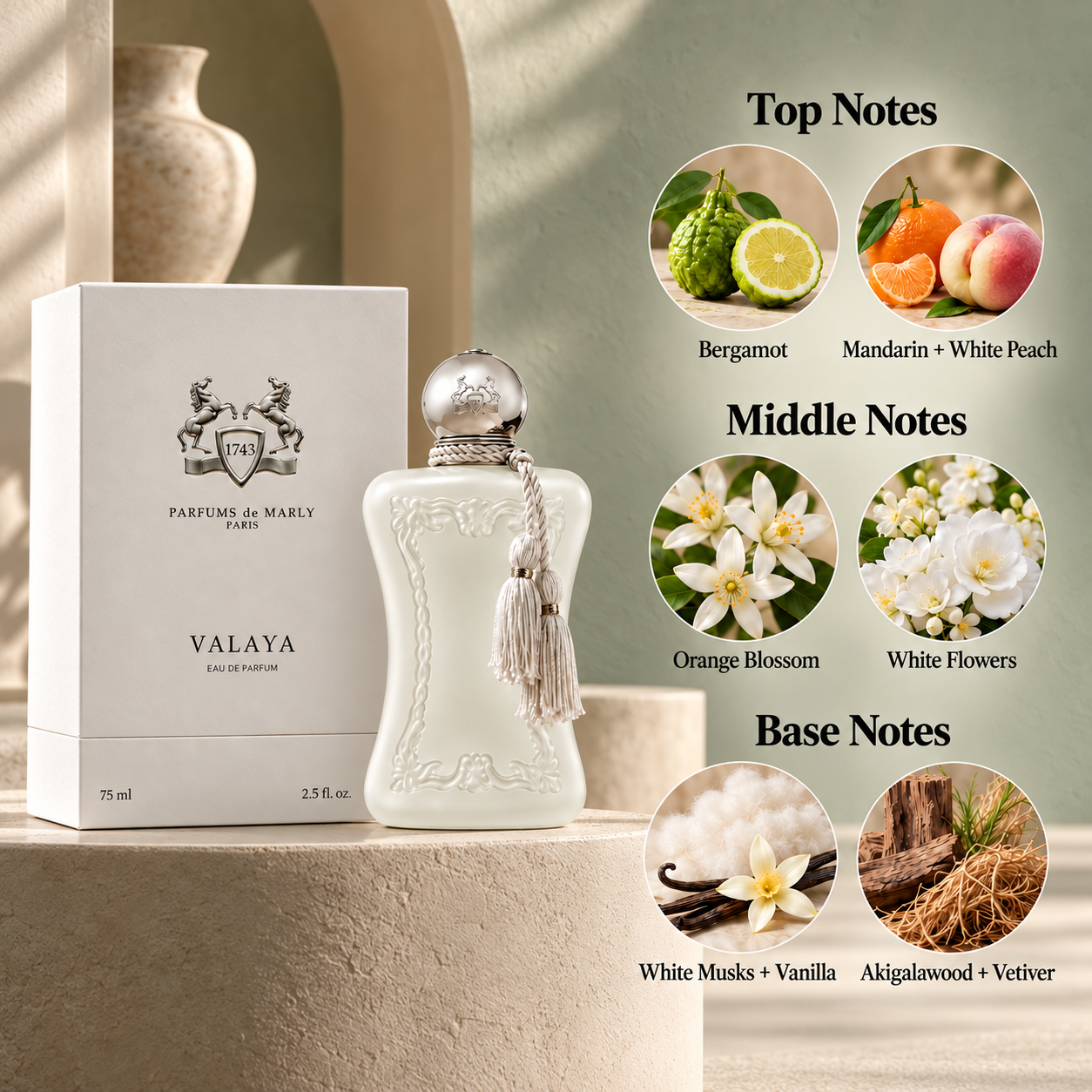Parfums de Marly Valaya Eau de Parfum 75 mL for Women
