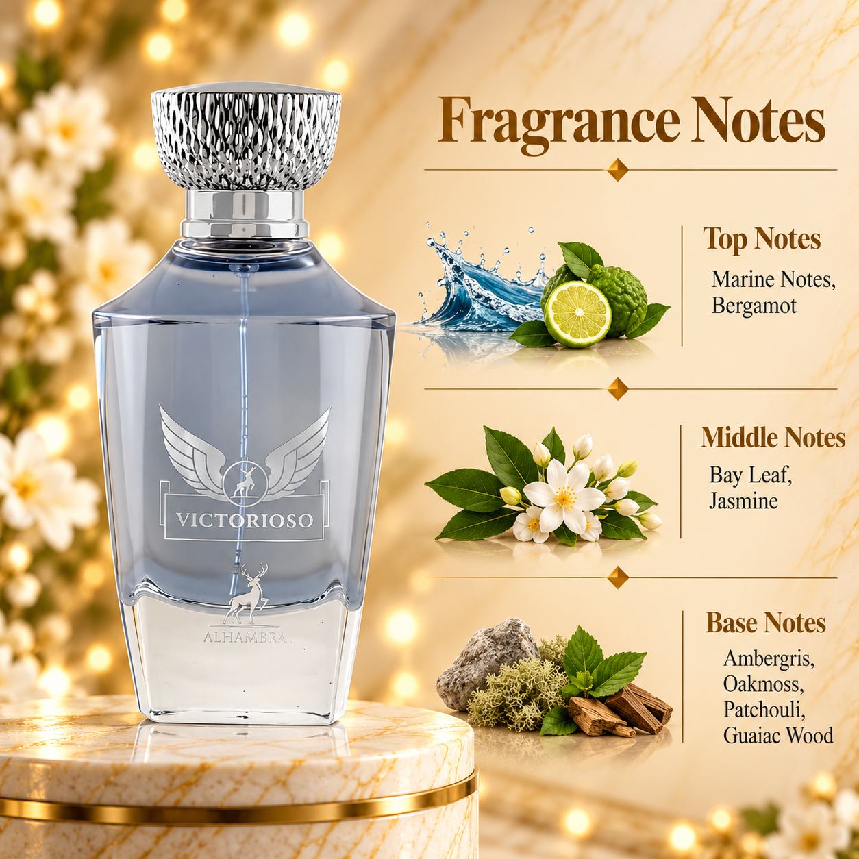 Maison Alhambra Victorioso Eau de Parfum 100 mL for Men