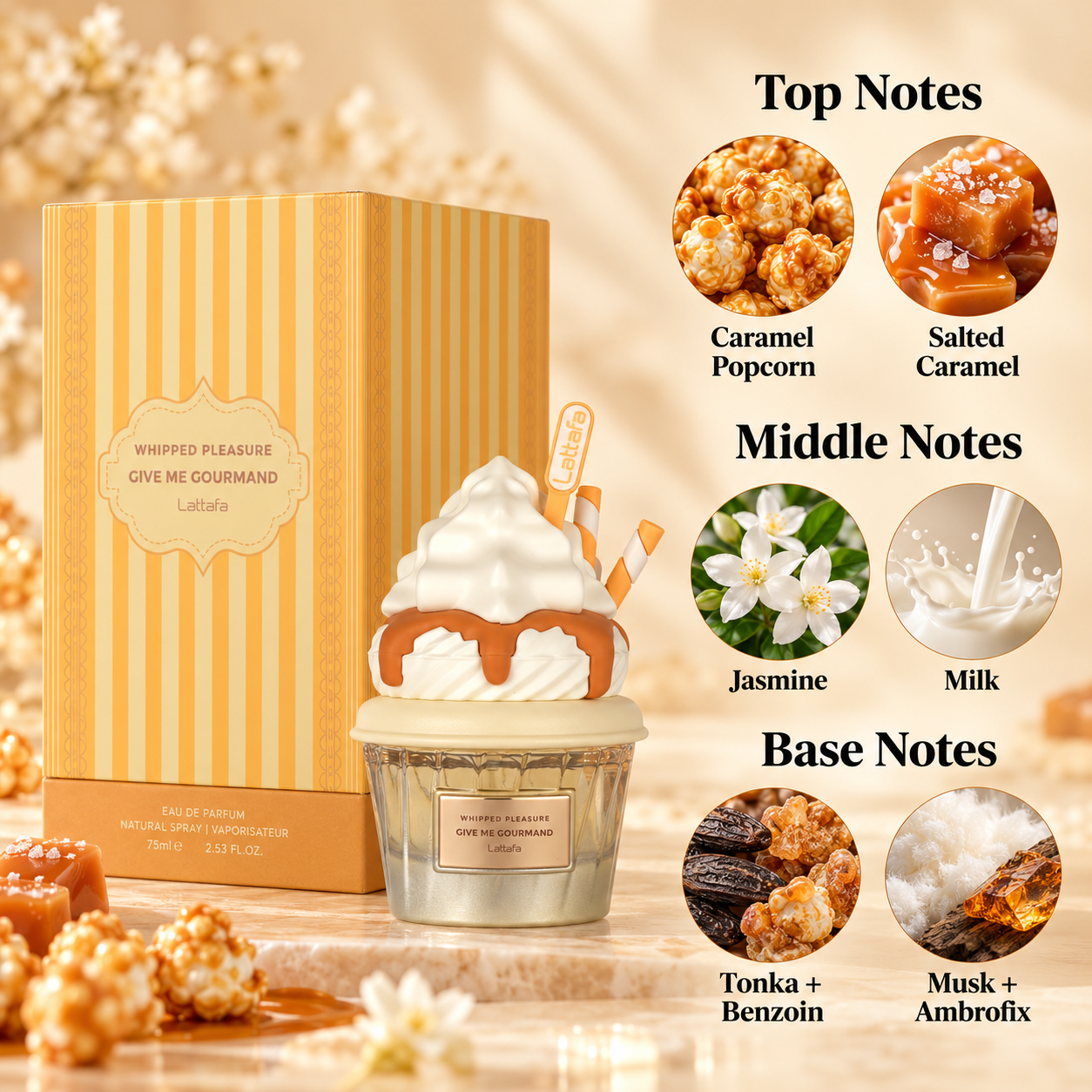Lattafa Whipped Pleasure Eau de Parfum 75 mL Unisex