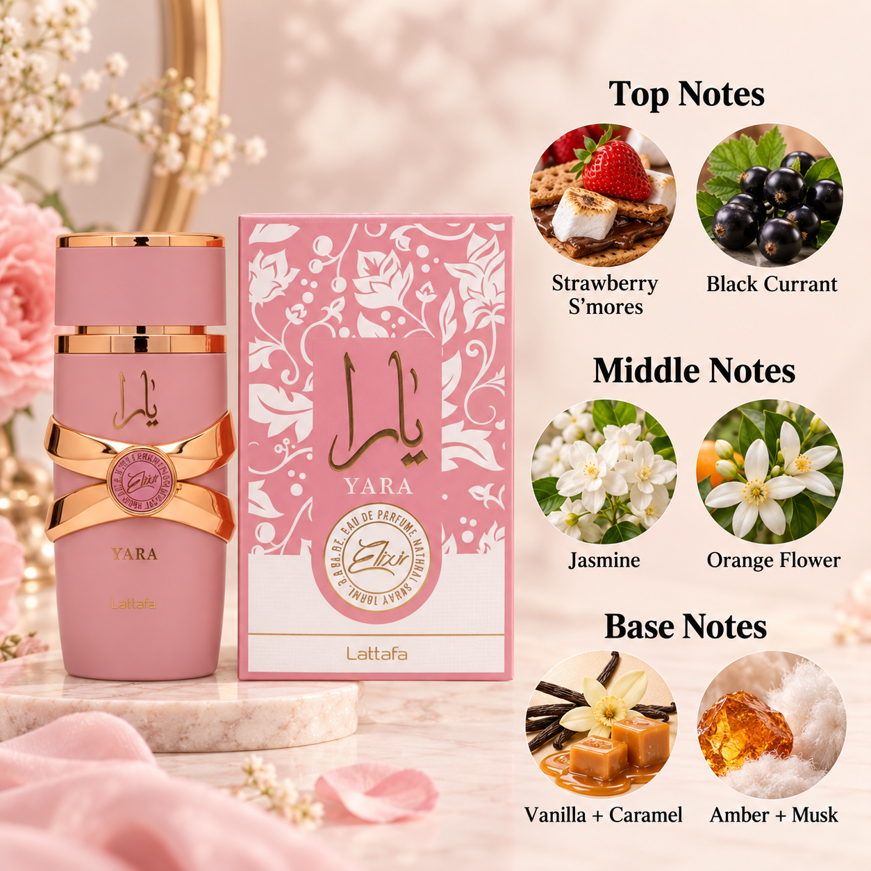 Lattafa Yara Elixir Eau de Parfum 100 mL for Women