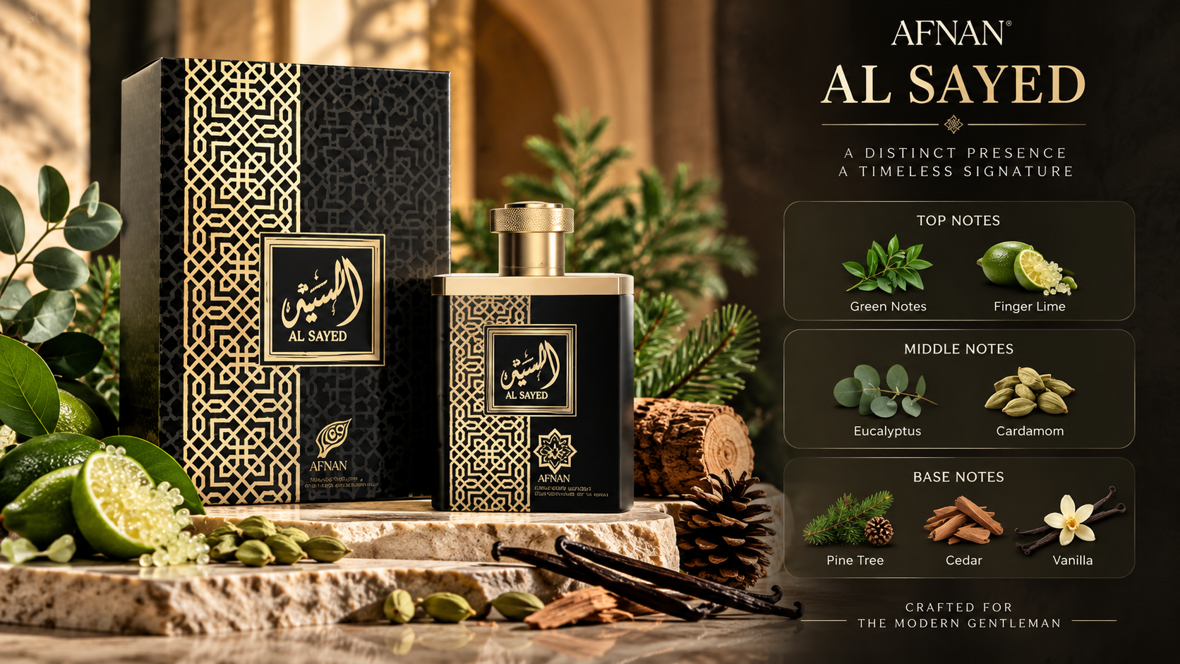 Abyat Al Sayed Eau de Parfum 100 mL for Men