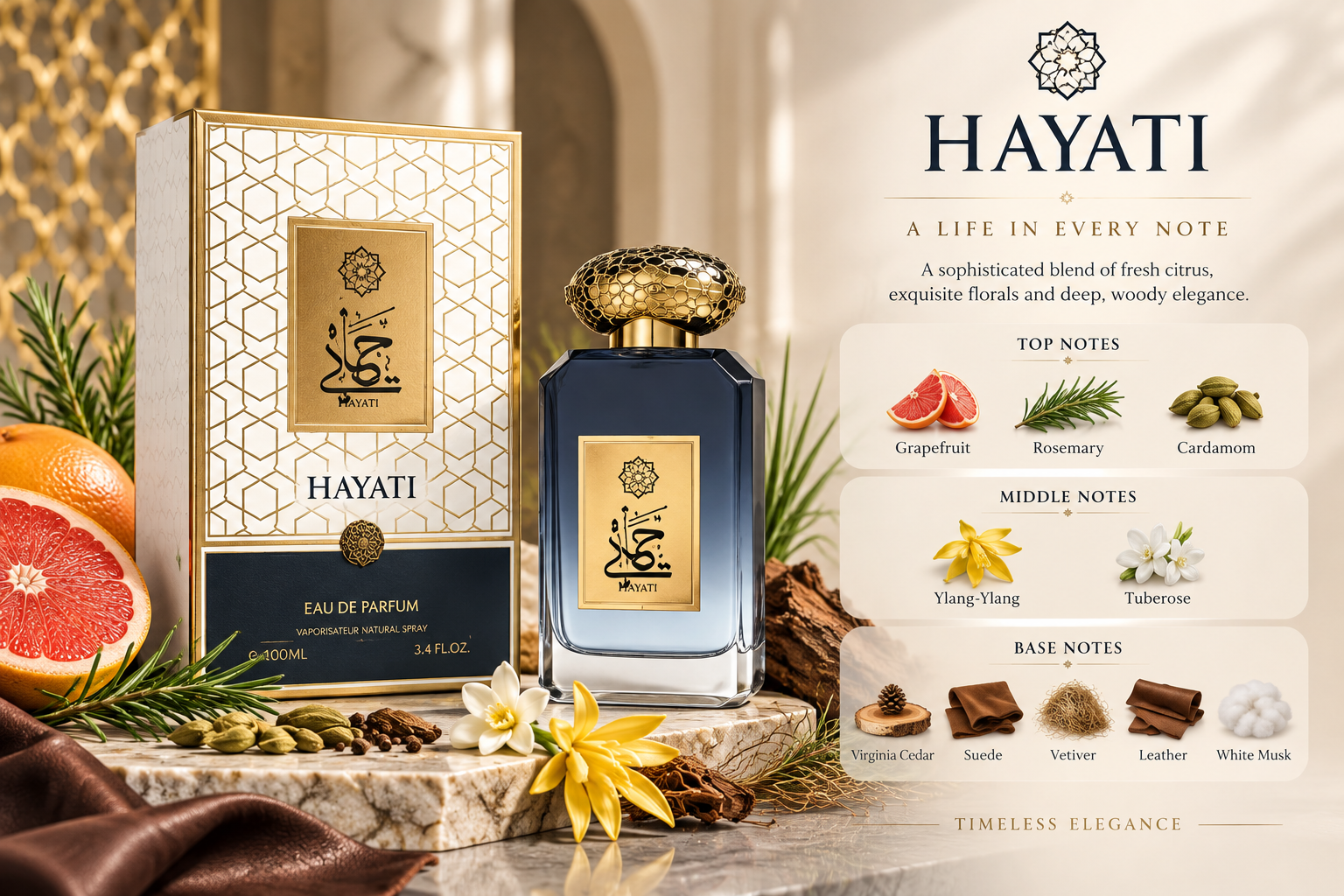Abyat Hayati Eau de Parfum 100 mL for Women