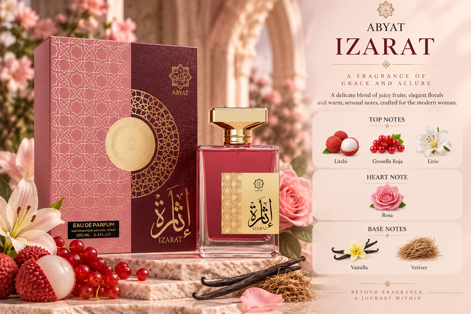Abyat Izarat Eau de Parfum 100 mL for Women