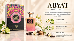 Abyat Rose Night Eau de Parfum 90 mL for Women