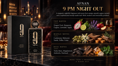 Afnan 9 PM Night Out Extrait de Parfum 100 mL Unisex